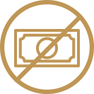 追加料金なしのアイコン