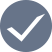 チェックマークのアイコン